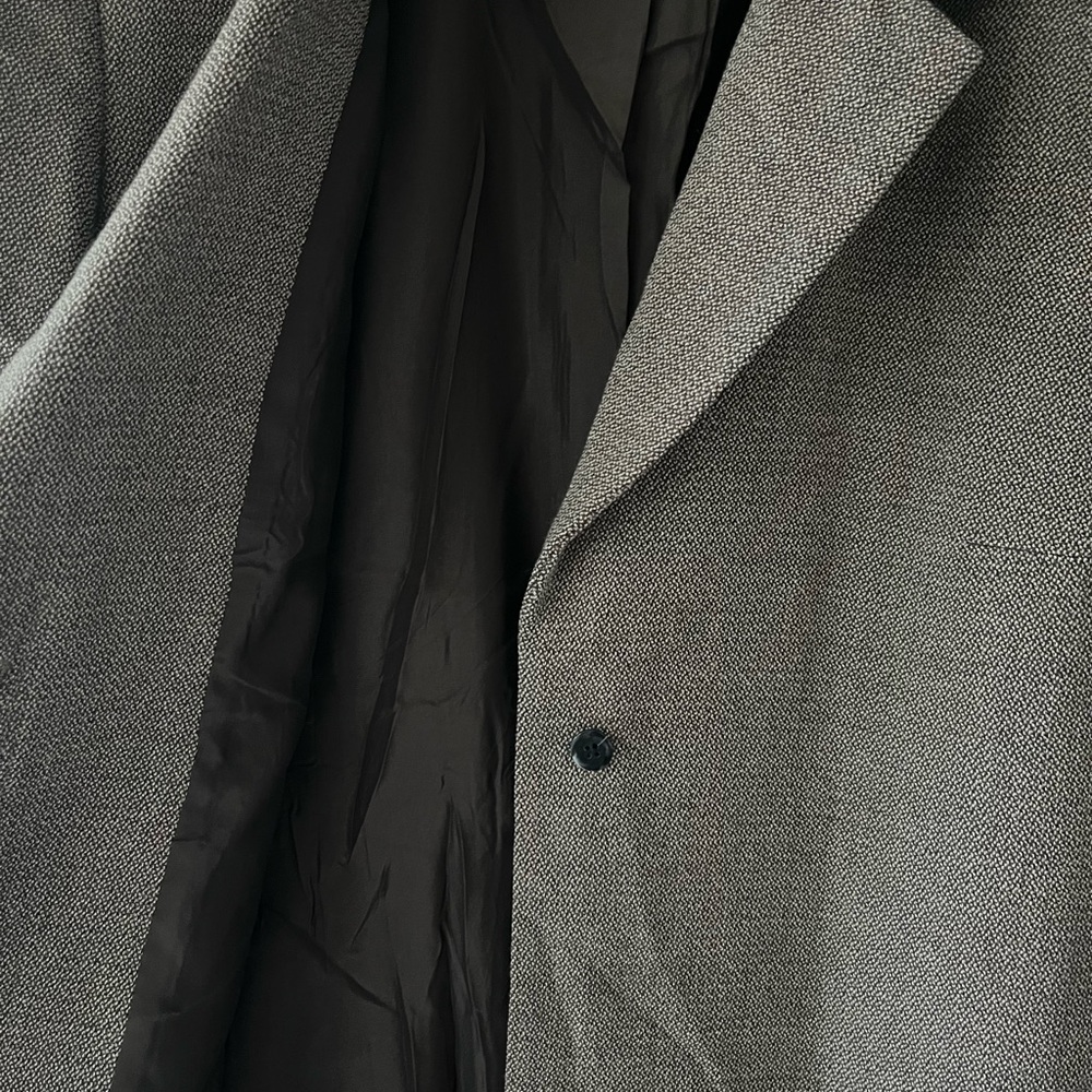 CHARLES CHANG-LIMA Classic Wool Top Coat Size 8 - Picture 4 of 11